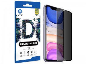 محافظ صفحه نمایش لیتو مدل Privacy Glass مناسب برای گوشی موبایل iPhone 12/12 Pro