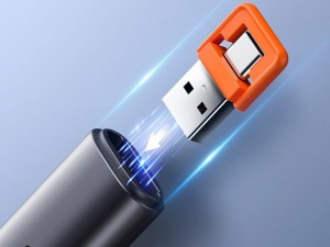 پوینتر و پرزنتر بی سیم بیسوس مدل Orange Dot PPT Wireless Presenter ACFYB-A02