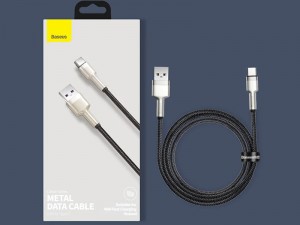 کابل سوپر شارژ تایپ سی بیسوس مدل Cafule Series Metal Data Cable 40W CATJK-A01 به طول 1 متر