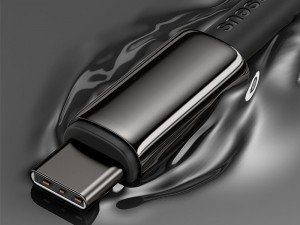 کابل فست شارژ دو سر تایپ سی بیسوس مدل Tungsten Gold Fast Charging Data Cable 100W CATWJ-A01 به طول 2 متر