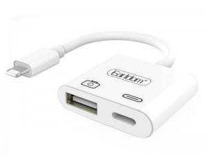 مبدل لایتنینگ به USB/لایتنینگ ارلدام مدل ET-OT43