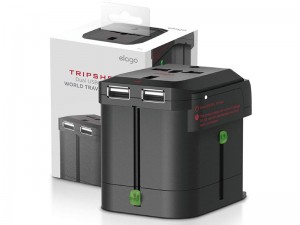 شارژر دیواری و آداپتور جهانی الاگو مدل TR-ADAP-USB