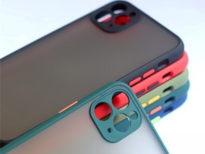 کاور پشت مات دور رنگی مناسب برای گوشی موبایل iPhone 12/12 Pro