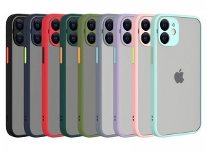 کاور پشت مات دور رنگی مناسب برای گوشی موبایل iPhone 12 Pro Max