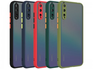 کاور پشت مات دور رنگی مناسب برای گوشی موبایل هوآوی Y8p 2020