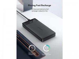 پاور بانک فست شارژ 20000 میلی آمپر راو پاور مدل PD Pioneer 20000mAh 18W 3-Port Power Bank