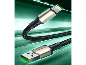 کابل سوپر شارژ تایپ سی بیسوس مدل Suppport VOOC Cafule Cable CATKLF-VB01 به طول 2 متر