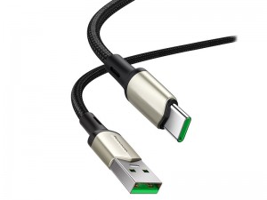 کابل سوپر شارژ تایپ سی بیسوس مدل Suppport VOOC Cafule Cable CATKLF-VB01 به طول 2 متر