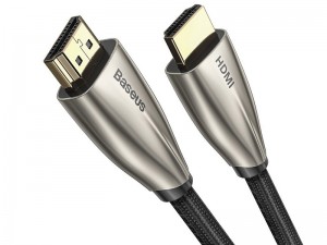 کابل HDMI بیسوس مدل Horizontal 4K HDMI Male to 4K HDMI Male Adapter Cable CADSP-A01 به طول 1 متر
