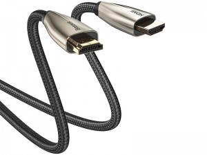 کابل HDMI بیسوس مدل Horizontal 4K HDMI Male to 4K HDMI Male Adapter Cable CADSP-A01 به طول 1 متر