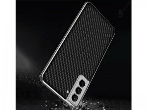 کاور اورجینال لاکچری کربنی GKK مدل Luxury Carbon Fiber Case مناسب برای گوشی موبایل سامسونگ S21 Plus