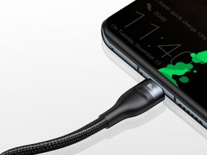کابل دوکاره Type-C به Type-C فست شارژ بیسوس مدل Flash Series One-for-two Fast Charging Data Cable CA1T2-C01 به طول 1.5 متر