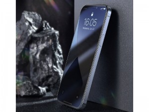 محافظ صفحه نمايش بیسوس مدل Curved Screen Anti-peeping SGAPIPH67N-ATG01 مناسب برای گوشی موبایل اپل iPhone 12 Pro Max (پک 2 عددی)