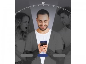 محافظ صفحه نمايش بیسوس مدل Curved Screen Anti-peeping SGAPIPH67N-ATG01 مناسب برای گوشی موبایل اپل iPhone 12 Pro Max (پک 2 عددی)