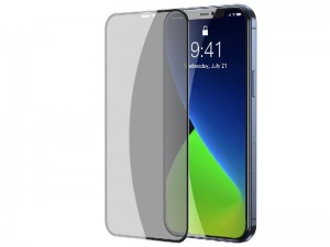 محافظ صفحه نمايش بیسوس مدل Curved Screen Anti-peeping SGAPIPH67N-ATG01 مناسب برای گوشی موبایل اپل iPhone 12 Pro Max (پک 2 عددی)