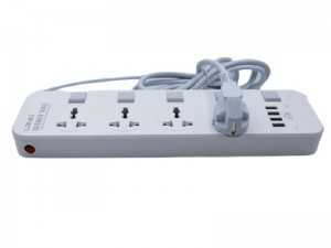 چند راهی برق الدینیو مدل SE4408 (دارای 4 پورت USB)