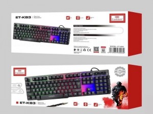 کیبورد مخصوص بازی ارلدام مدل ET-KB3