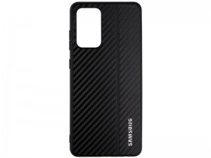 کاور فیبر کربنی مدل Leather Case مناسب برای گوشی موبایل سامسونگ A72