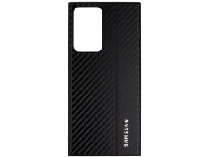 کاور فیبر کربنی مدل Leather Case مناسب برای گوشی موبایل سامسونگ S21 Ultra