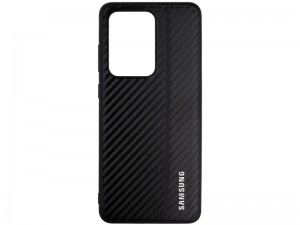 کاور فیبر کربنی مدل Leather Case مناسب برای گوشی موبایل سامسونگ S20 Ultra