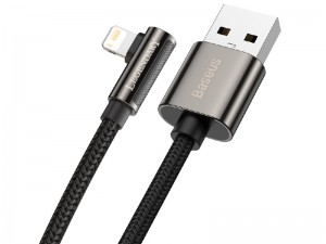 کابل لایتنینگ مخصوص بازی بیسوس مدل Legend Series Elbow Fast Charging Data Cable CALCS-01