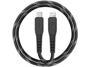 کابل فست شارژ Type-C به Lightning انرژیا مدل NYLOFLEX با استاندارد C94