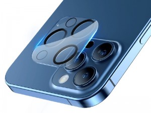 محافظ لنز دوربین بیسوس مدل Full-frame Lens Film SGAPIPH61P-AJT02 مناسب برای گوشی iPhone 12 Pro (پک 2 عددی)
