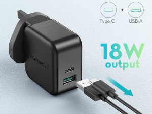 شارژر دیواری فست شارژ 18 وات راو پاور مدل RP-PC110