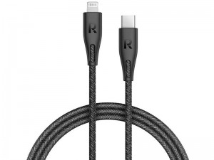 کابل تبدیل Type-C به Lightning راو پاور مدل RP-CB1005 به طول 2 متر
