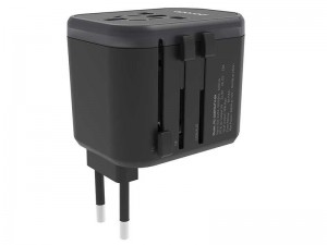 شارژر دیواری و آداپتور جهانی پرودو مدل PD-303PDUTV