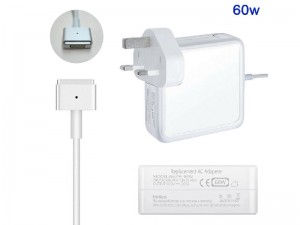آداپتور برق 60 وات اپل مدل Magsafe 2 Power Adapter (3-Pin) MD565