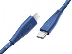کابل تبدیل Type-C به Lightning راو پاور مدل RP-CB1035 به طول 3 متر
