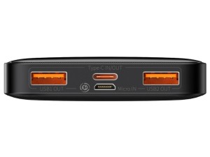 پاور بانک فست شارژ 10000 میلی آمپر بیسوس مدل Bipow Digital Display PPDML-L01