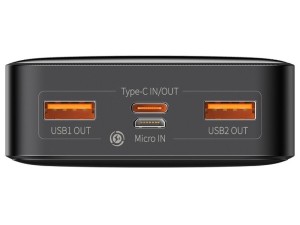 پاور بانک فست شارژ 20000 میلی آمپر بیسوس مدل Bipow Digital Display PPDML-M01