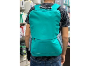کوله پشتی لپ تاپ USB دار پوسو مدل 10008 مناسب برای لپ تاپ 15.6 اینچی