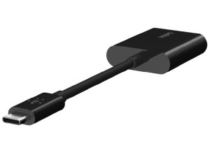مبدل تایپ سی به تایپ سی صدا و پورت شارژ بلکین مدل F7U081btBLK
