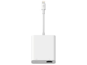 مبدل لایتنینگ به Ethernet و پورت شارژ بلکین مدل F8J227