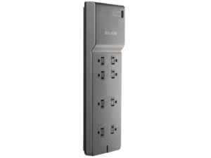 چند راهی برق بلکین مدل Outlet Commercial Surge Protector 8 Cord BE108000-08