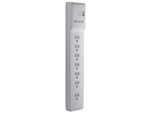 چند راهی برق بلکین مدل Outlet Home/Office Surge Protector 6' cord BE107200-06