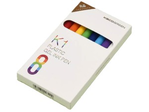 بسته 8 تایی خودکار شیائومی مدل KACOGREEN K1 plastic gel ink pen