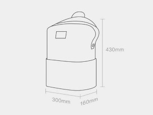کوله پشتی شیائومی مدل Xiaomi 90 Points Lecturer Leisure Backpack 2082