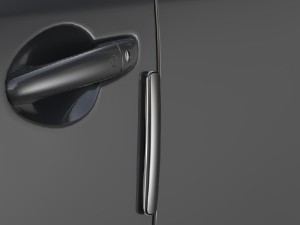 محافظ درب خودرو بیسوس مدل Streamlined Car Door Bumper Strip CRFZT-01