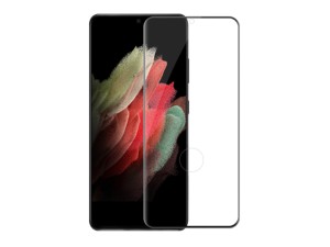 محافظ صفحه نمایش نیلکین مدل 3D CP+ MAX مناسب برای گوشی موبايل سامسونگ S21 Ultra