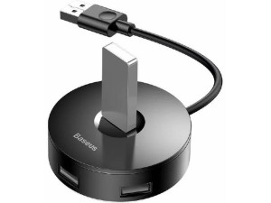 هاب 5 پورت USB 3.0 بیسوس مدل Round Box Hub Adapter USB 3.0 CAHUB-F01