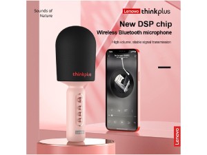 میکروفون و اسپیکر بلوتوثی کارائوکه لنوو مدل Thinkplus Portable Microphone M1