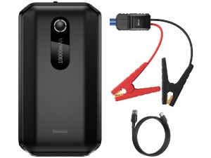 پاوربانک و جامپ استارتر خودرو بیسوس مدل Super Energy Air Car Jump Starter CGNL020101 10000mAh