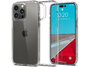 کاور طرح اسپیگن مدل  Neo Hybrid Crystal مناسب برای گوشی موبایل iPhone 14 Pro