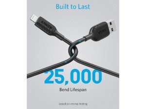 کابل لایتنینگ انکر مدل A8812 به طول 0.9 متر
