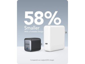شارژر دیواری فست شارژ 65 وات انکر مدل A2663 Nano II