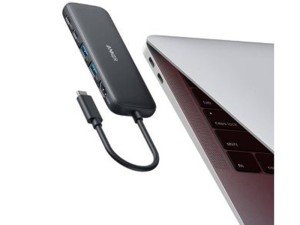 هاب تایپ سی 5 پورت انکر مدل A8355